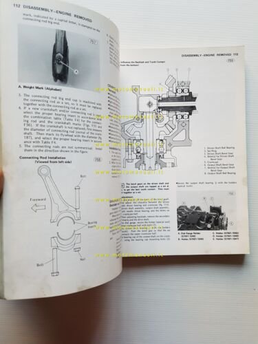 Kawasaki KZ 1300 A1 1979 manuale officina riparazione originale inglese
