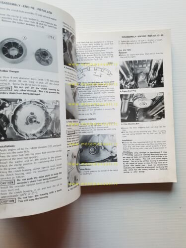Kawasaki KZ 1300 A1 1979 manuale officina riparazione originale inglese