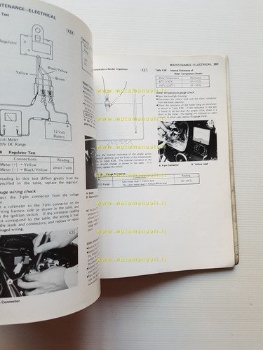 Kawasaki KZ 1300 A1 1979 manuale officina riparazione originale inglese
