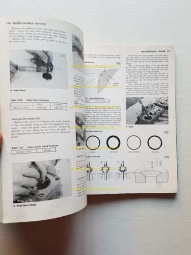 Kawasaki KZ 1300 A1 1979 manuale officina riparazione originale inglese