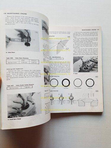 Kawasaki KZ 1300 A1 1979 manuale officina riparazione originale inglese
