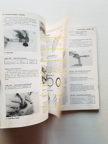 Kawasaki KZ 1300 A1 1979 manuale officina riparazione originale inglese