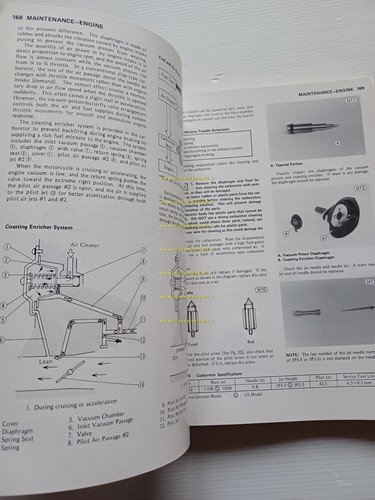 Kawasaki KZ 1300 A1-A2-A3-A4-B2 1979-82 manuale officina originale inglese