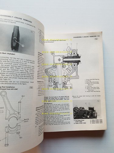 Kawasaki KZ 1300 A1-A6 1979-83 manuale officina riparazione originale inglese