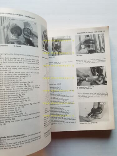 Kawasaki KZ 1300 A1-A6 1979-83 manuale officina riparazione originale inglese