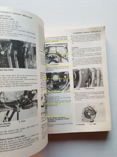 Kawasaki KZ 1300 A1-A6 1979-83 manuale officina riparazione originale inglese