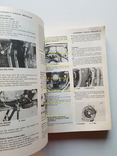 Kawasaki KZ 1300 A1-A6 1979-83 manuale officina riparazione originale inglese