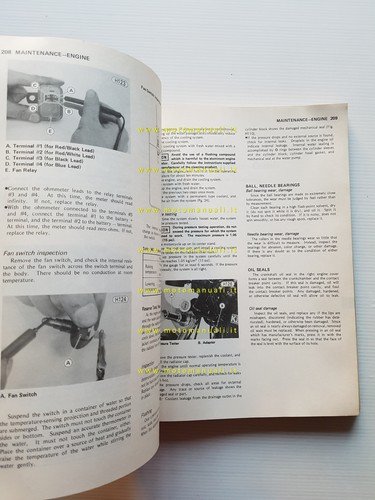 Kawasaki KZ 1300 A1-A6 1979-83 manuale officina riparazione originale inglese