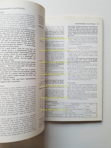 Kawasaki KZ 200 1977-82 manuale officina INGLESE originale workshop manual