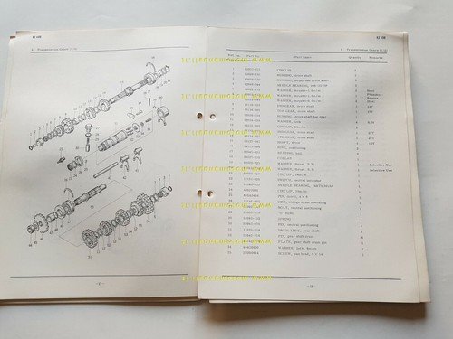 Kawasaki KZ 400 1974 catalogo ricambi originale moto Spare Parts …