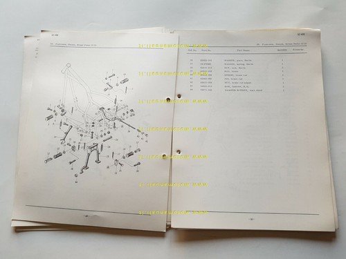 Kawasaki KZ 400 1974 catalogo ricambi originale moto Spare Parts …
