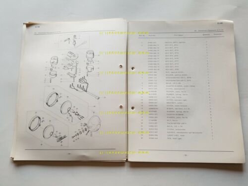Kawasaki KZ 400 1974 catalogo ricambi originale moto Spare Parts …