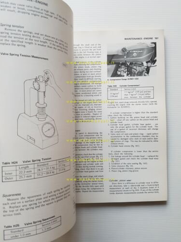 Kawasaki KZ 400 1978-79 manuale officina INGLESE originale shop manual