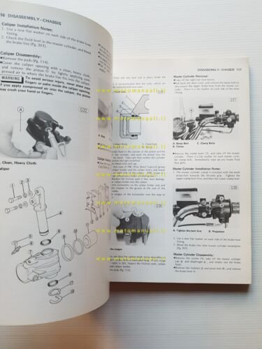 Kawasaki KZ 400 1978-79 manuale officina riparazione originale inglese