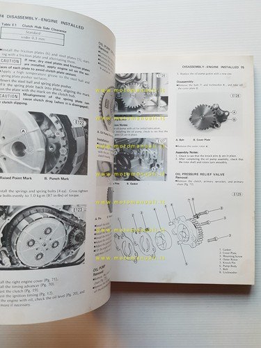Kawasaki KZ 400 1978-79 manuale officina riparazione originale inglese