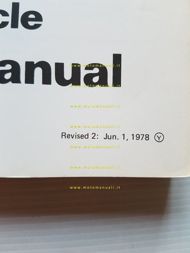 Kawasaki KZ 400 1978-79 manuale officina riparazione originale inglese