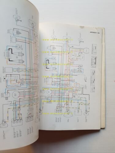 Kawasaki KZ 400 1978-79 manuale officina riparazione originale inglese