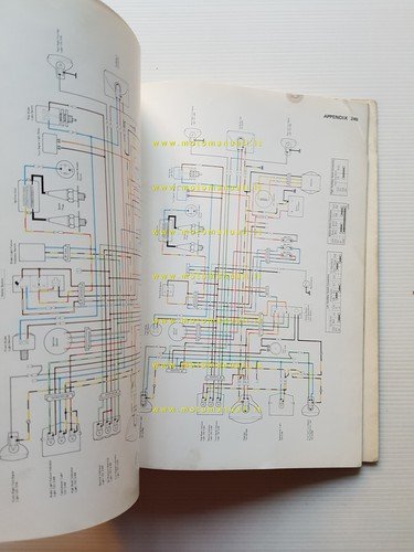 Kawasaki KZ 400 1978-79 manuale officina riparazione originale inglese