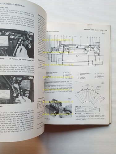 Kawasaki KZ 400 1978-79 manuale officina riparazione originale inglese