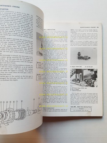 Kawasaki KZ 400 1978-79 manuale officina riparazione originale inglese