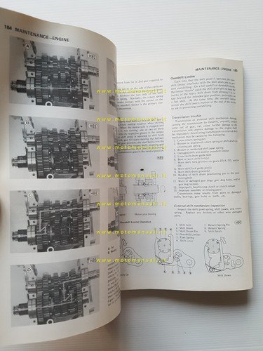 Kawasaki KZ 400 500 550 1979-81 manuale officina INGLESE originale …