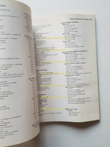 Kawasaki KZ 400 500 550 1979-81 manuale officina INGLESE originale …