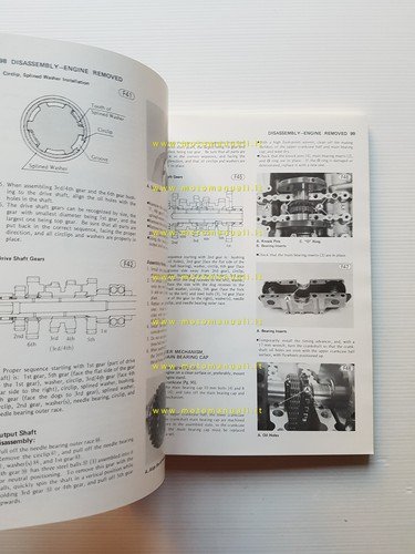 Kawasaki KZ 440 1979-80 manuale officina riparazione originale inglese