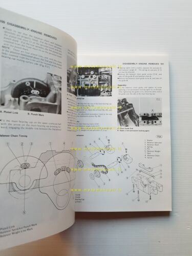 Kawasaki KZ 440 1979-80 manuale officina riparazione originale inglese