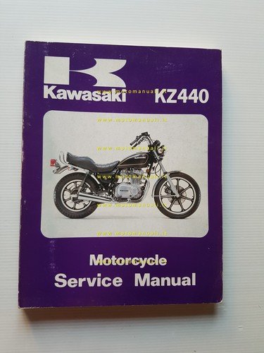 Kawasaki KZ 440 1979-80 manuale officina riparazione originale inglese