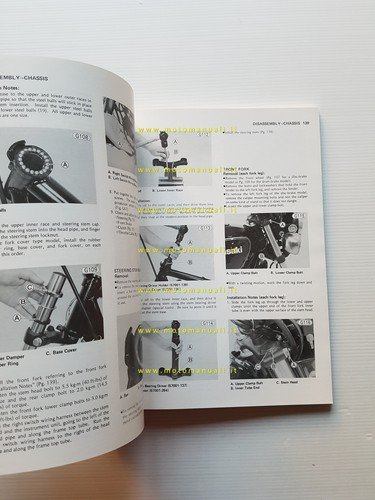 Kawasaki KZ 440 1979-80 manuale officina riparazione originale inglese