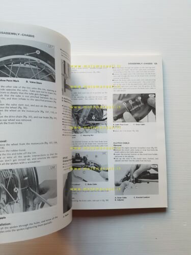 Kawasaki KZ 440 1979-80 manuale officina riparazione originale inglese