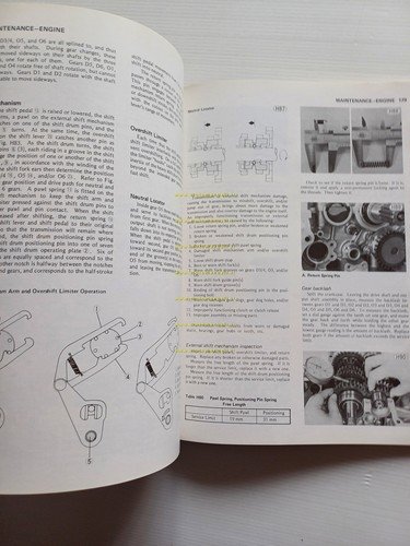 Kawasaki KZ 440 1979 manuale officina riparazione originale inglese