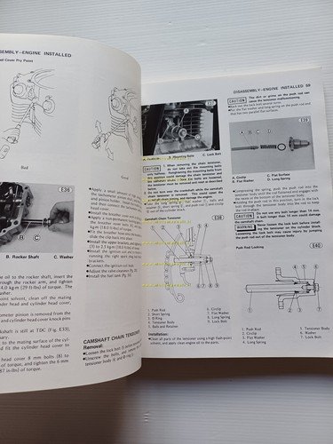 Kawasaki KZ 440 1980-81 manuale officina INGLESE originale workshop manual