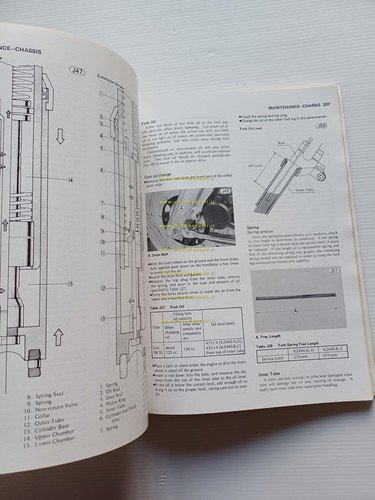 Kawasaki KZ 440 1980-81 manuale officina INGLESE originale workshop manual