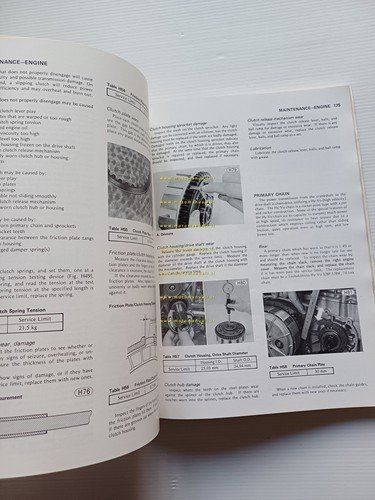 Kawasaki KZ 440 1980-81 manuale officina INGLESE originale workshop manual