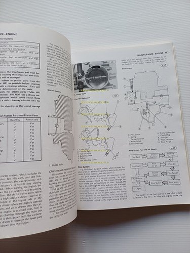 Kawasaki KZ 440 1980-81 manuale officina INGLESE originale workshop manual