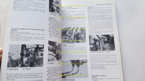 Kawasaki KZ 440 1980-82 manuale officina INGLESE originale