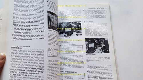 Kawasaki KZ 440 1980-82 manuale officina INGLESE originale