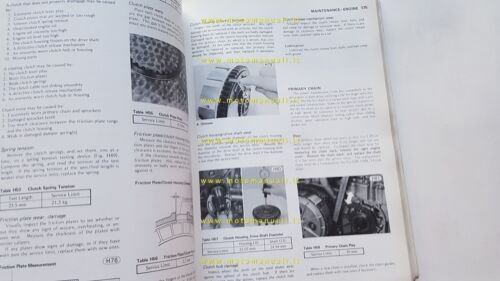 Kawasaki KZ 440 1980-82 manuale officina INGLESE originale