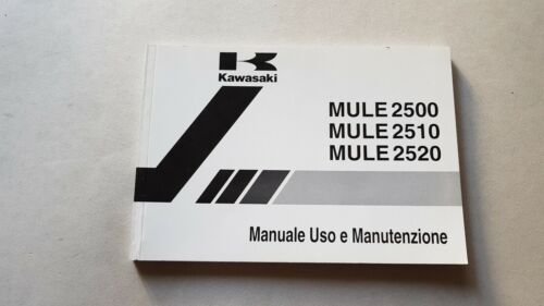 Kawasaki Mule 2500 2510 2520 1999 manuale uso manutenzione originale …