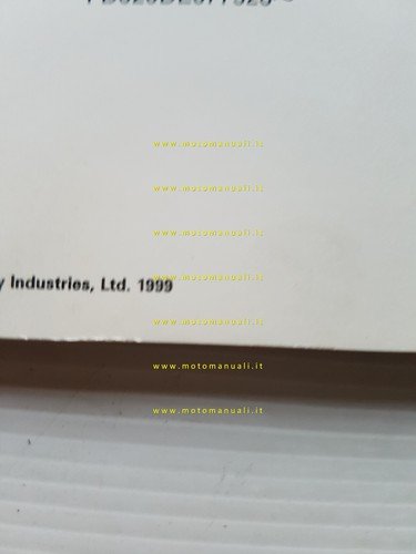 Kawasaki Mule 2510 1999 catalogo ricambi copia da microfiche originale