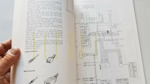 Kawasaki Ninja 250 R-GPZ 250 R 1986-7 manuale officina originale …