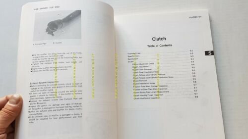 Kawasaki Ninja 250 R-GPZ 250 R 1986-7 manuale officina originale …