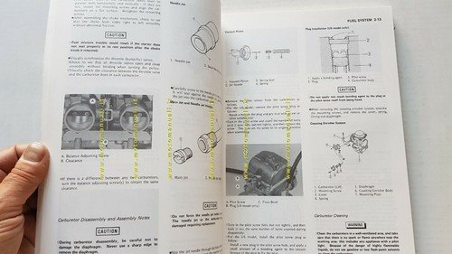 Kawasaki Ninja 250 R-GPZ 250 R 1986-7 manuale officina originale …