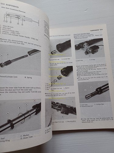 Kawasaki Ninja 600 - GPZ 500-600 R 1988 SUPPLEMENTO manuale …