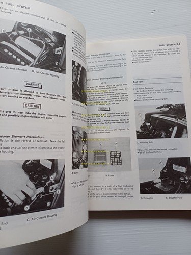 Kawasaki Ninja 600 - GPZ 500-600 R 1988 SUPPLEMENTO manuale …