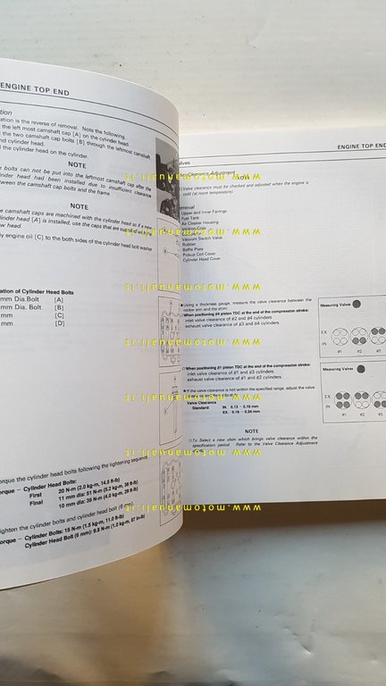 Kawasaki Ninja ZX-11 - ZZ-R 1100 1993 manuale officina INGLESE …