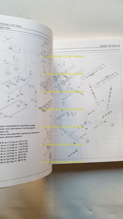 Kawasaki Ninja ZX-11 - ZZ-R 1100 1993 manuale officina INGLESE …