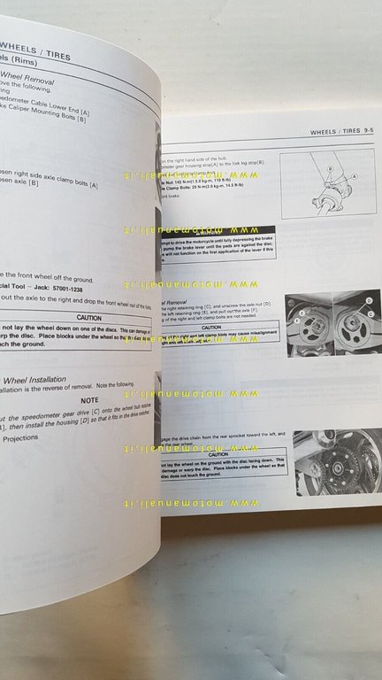 Kawasaki Ninja ZX-11 - ZZ-R 1100 1993 manuale officina INGLESE …