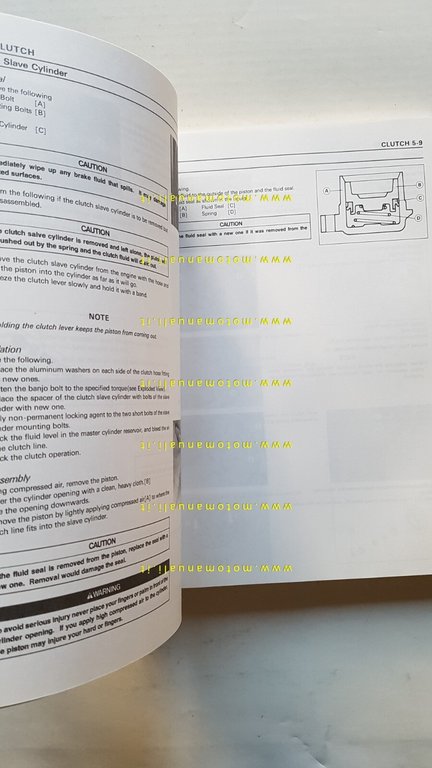 Kawasaki Ninja ZX-11 - ZZ-R 1100 1993 manuale officina INGLESE …